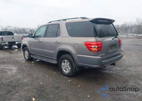 2002 Toyota Sequoia Limited V8 from USA, damaged, VIN 5TDBT48A92S061934